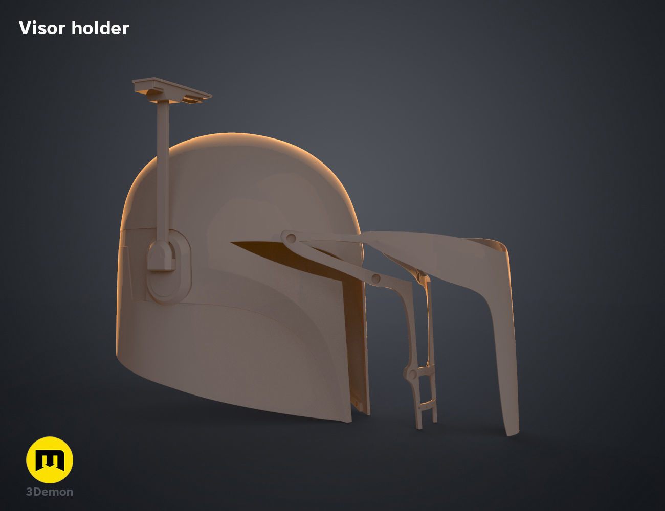 Sabine Wren Cosplay Helmet from Star Wars Ahsoka 3D print model_8