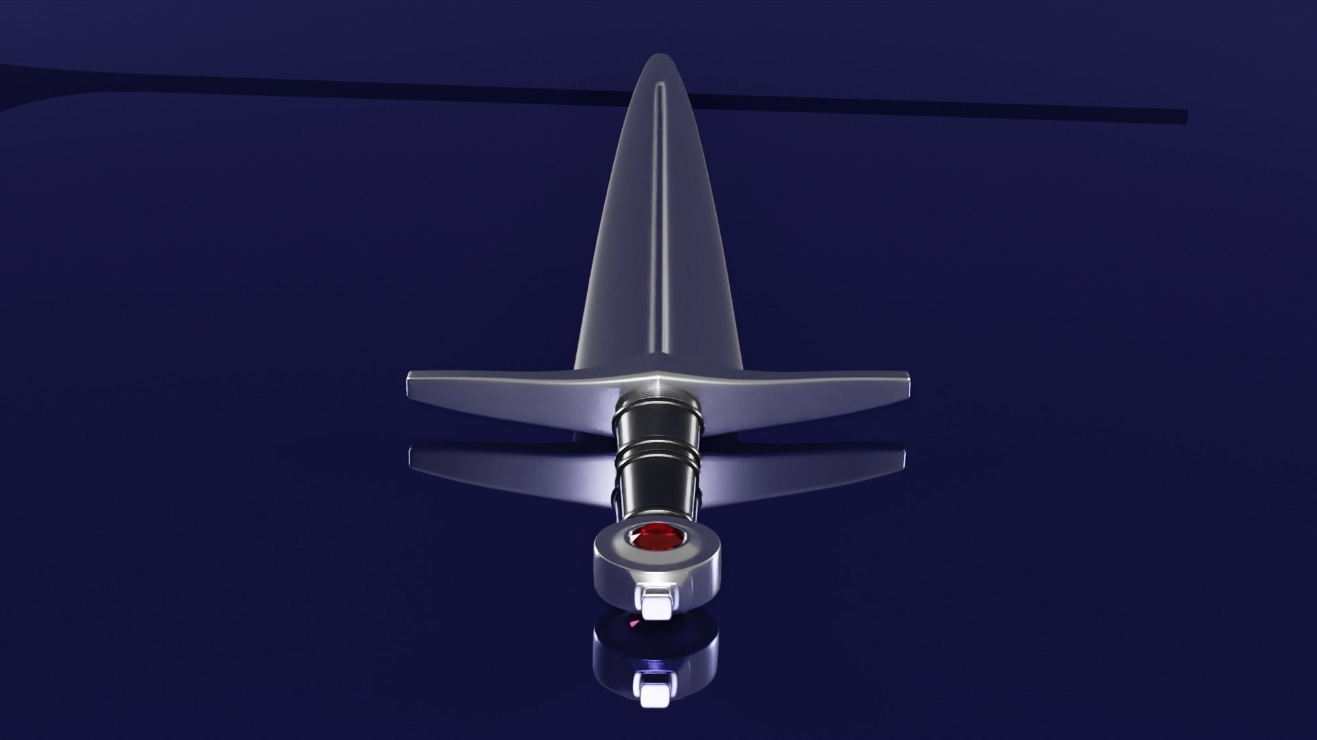 Iron sword 3D model 3D model_5