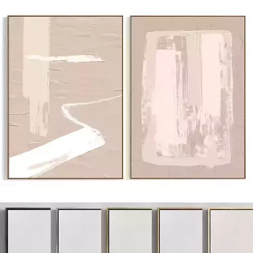 Plaster Two Photo Frame 405