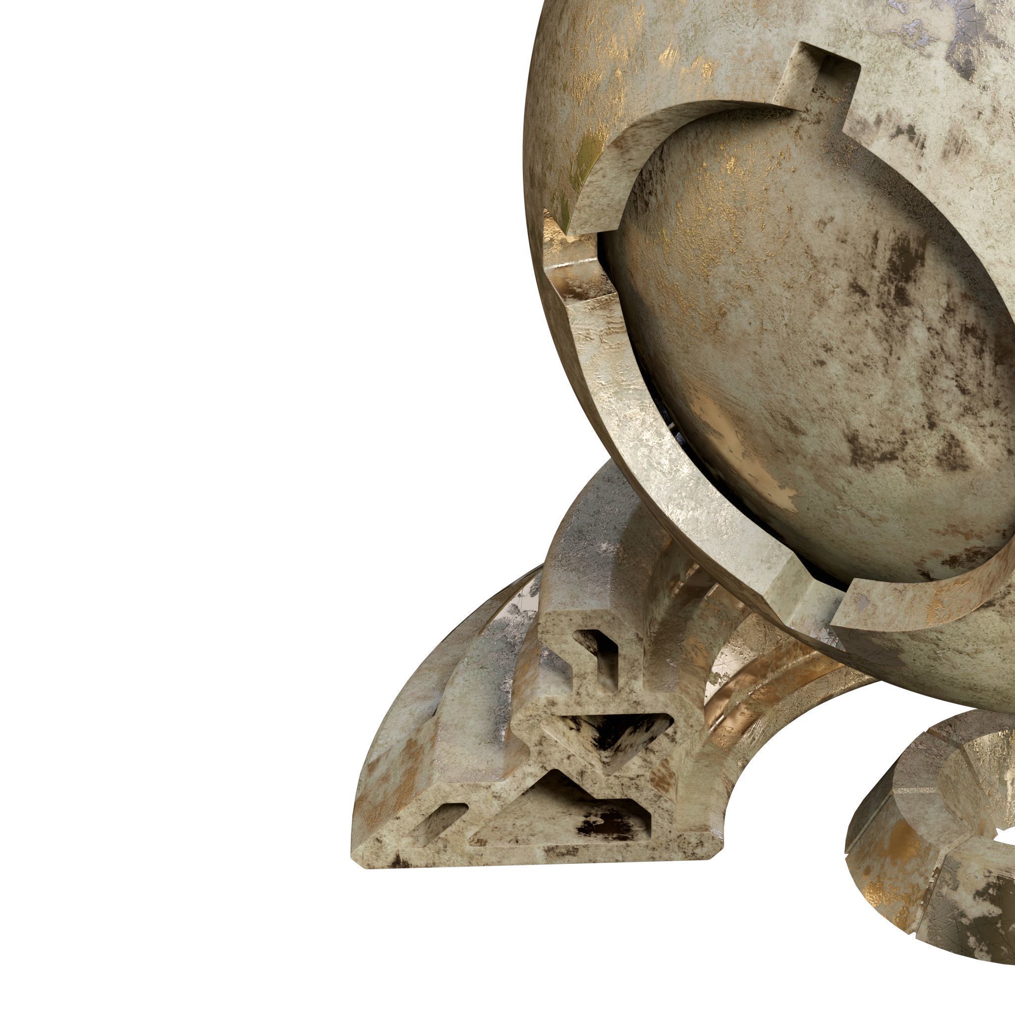 Plaster Patina Materials 01-02 - PBR - Seamless - 4k - SBSAR  Texture_7