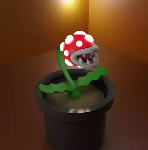Glowing Piranha Plant