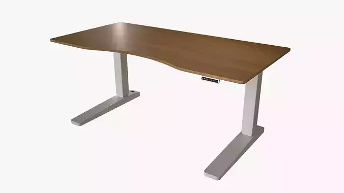 Curved Standing Desk