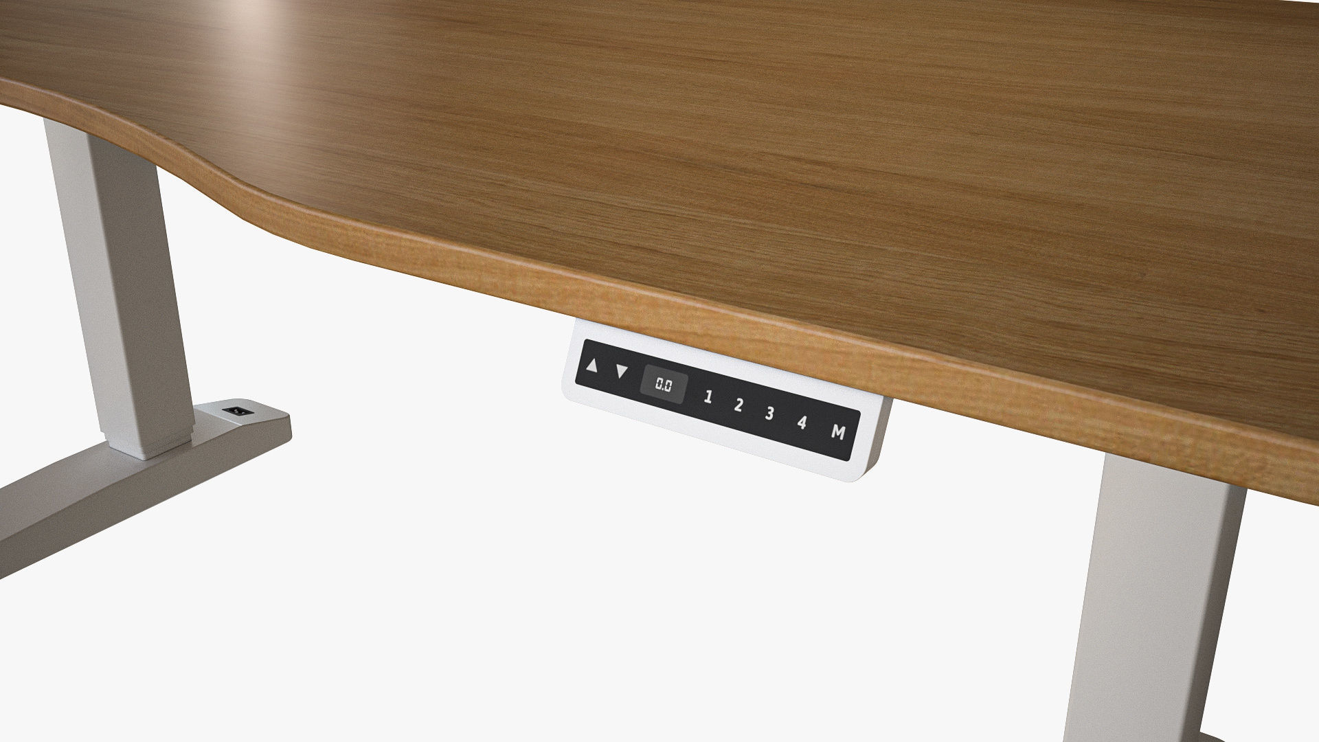 Curved Standing Desk 3D model_10