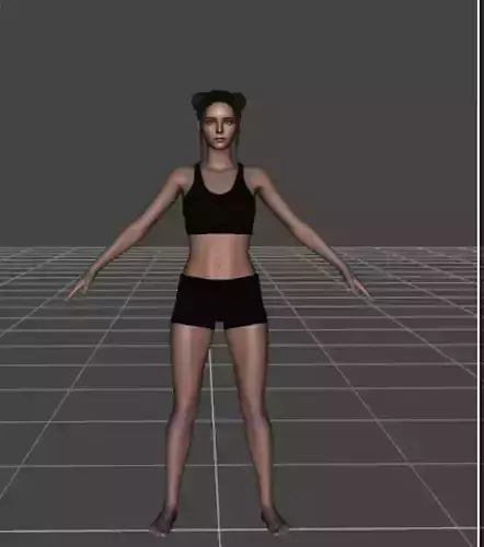 Best Female character Marry 3d model high textures 3D model Best Female character Marry 3d model high textures 3D model