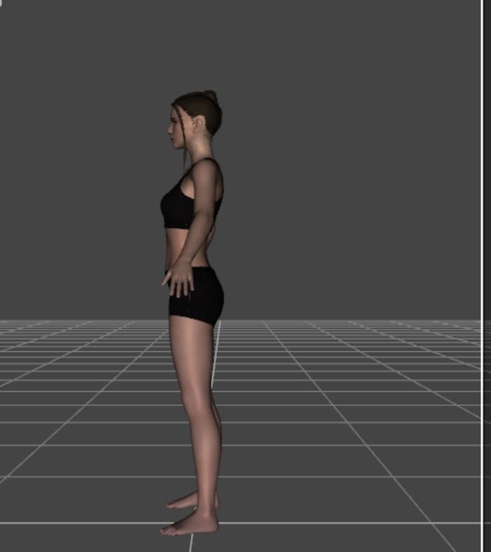 Best Female character Marry 3d model high textures 3D model_1