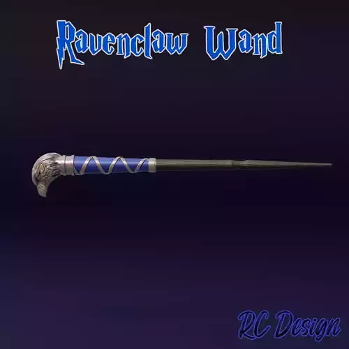 Wand Ravenclaw Varita 3D print model