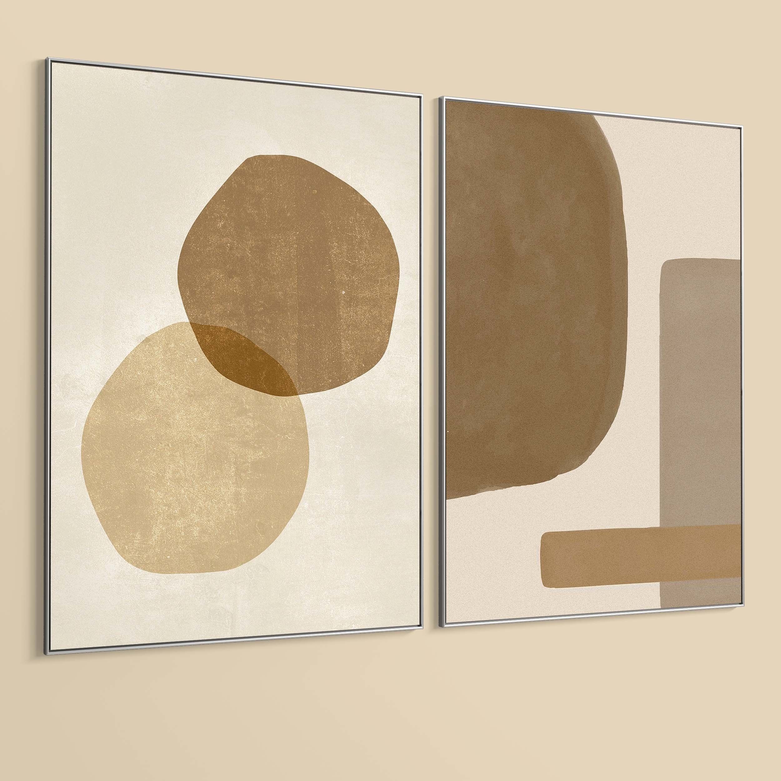 Plaster Two Photo Frame 408 Low-poly 3D model_5