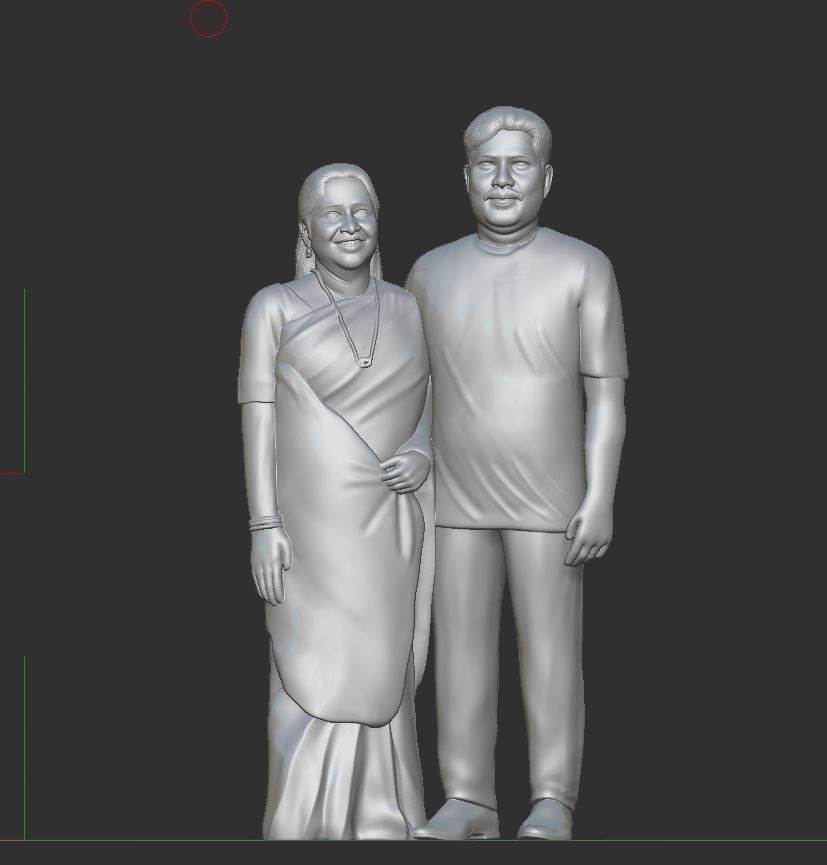 family miniature   3D print model_5