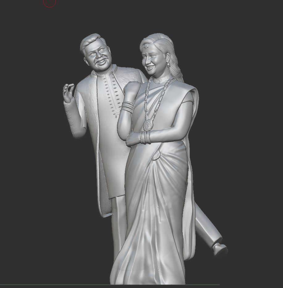 family miniature   3D print model_4