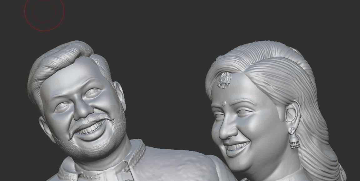 family miniature   3D print model_7