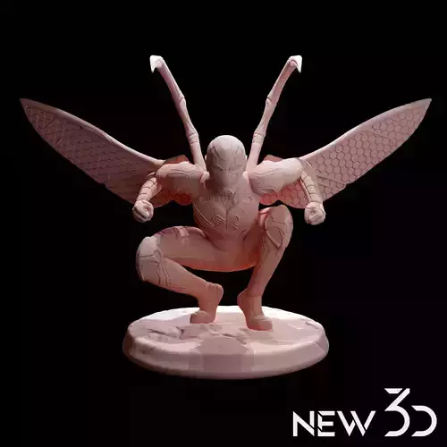 blue beetle  3D print model