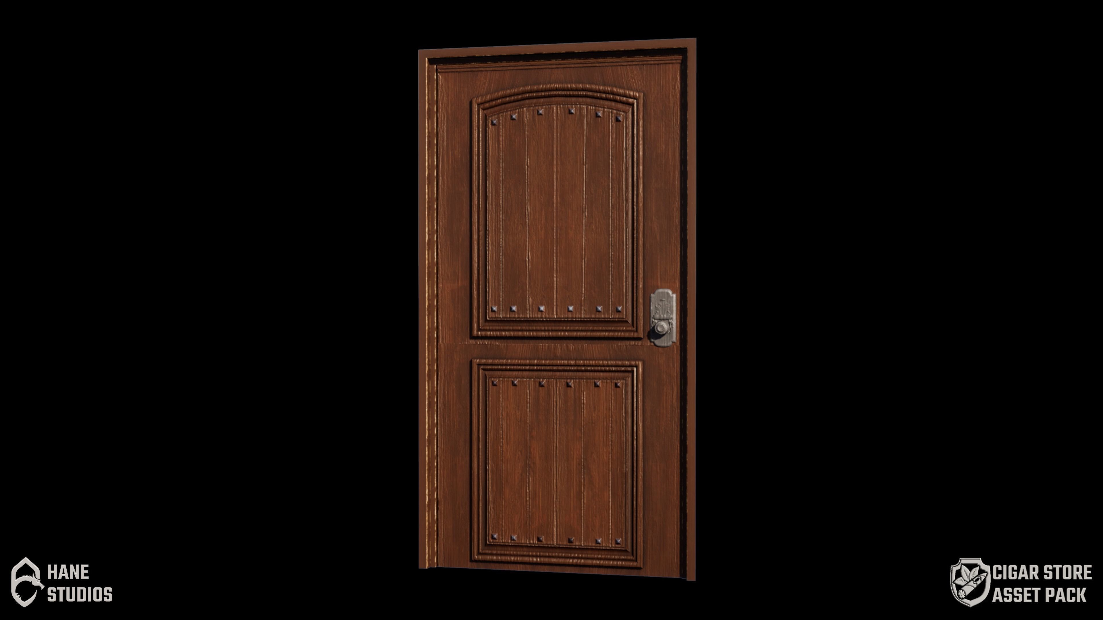 Cigar Store Pub Environment - Modular Pack - UE5 Low-poly 3D model_75