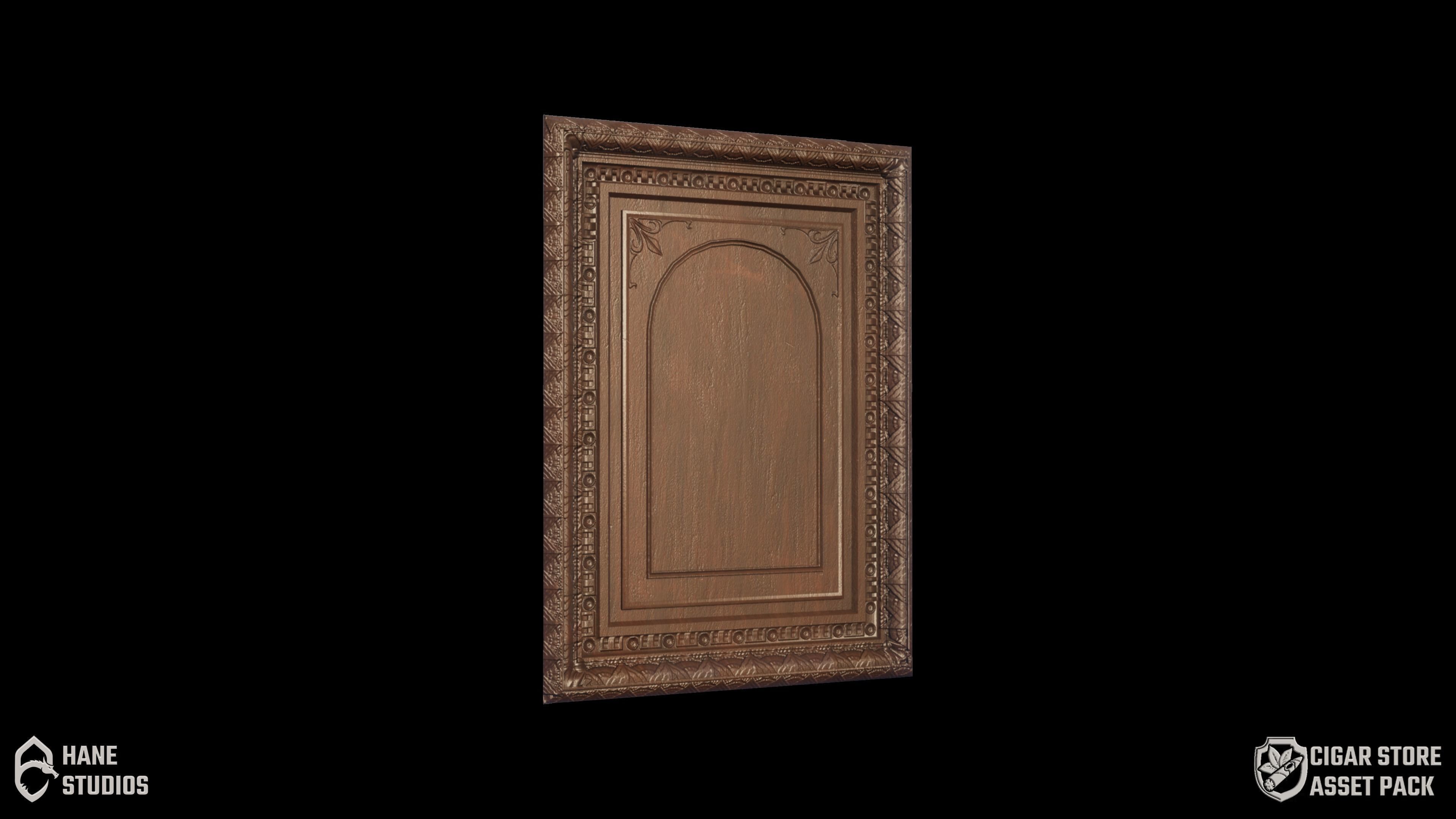 Cigar Store Pub Environment - Modular Pack - UE5 Low-poly 3D model_79