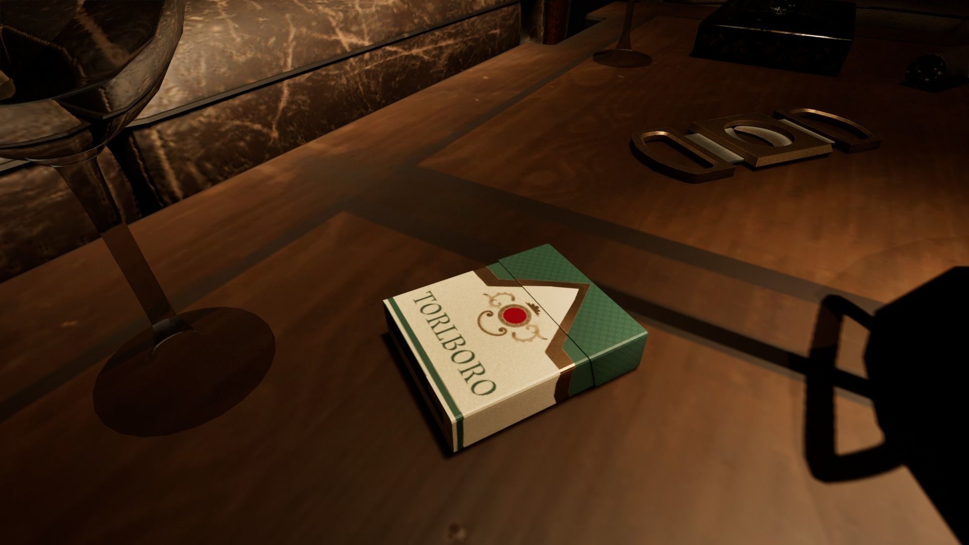 Cigar Store Pub Environment - Modular Pack - UE5 Low-poly 3D model_35