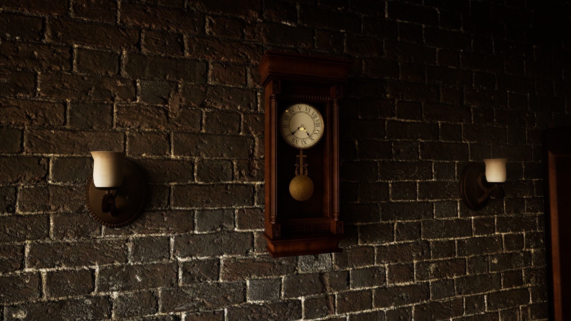 Cigar Store Pub Environment - Modular Pack - UE5 Low-poly 3D model_47