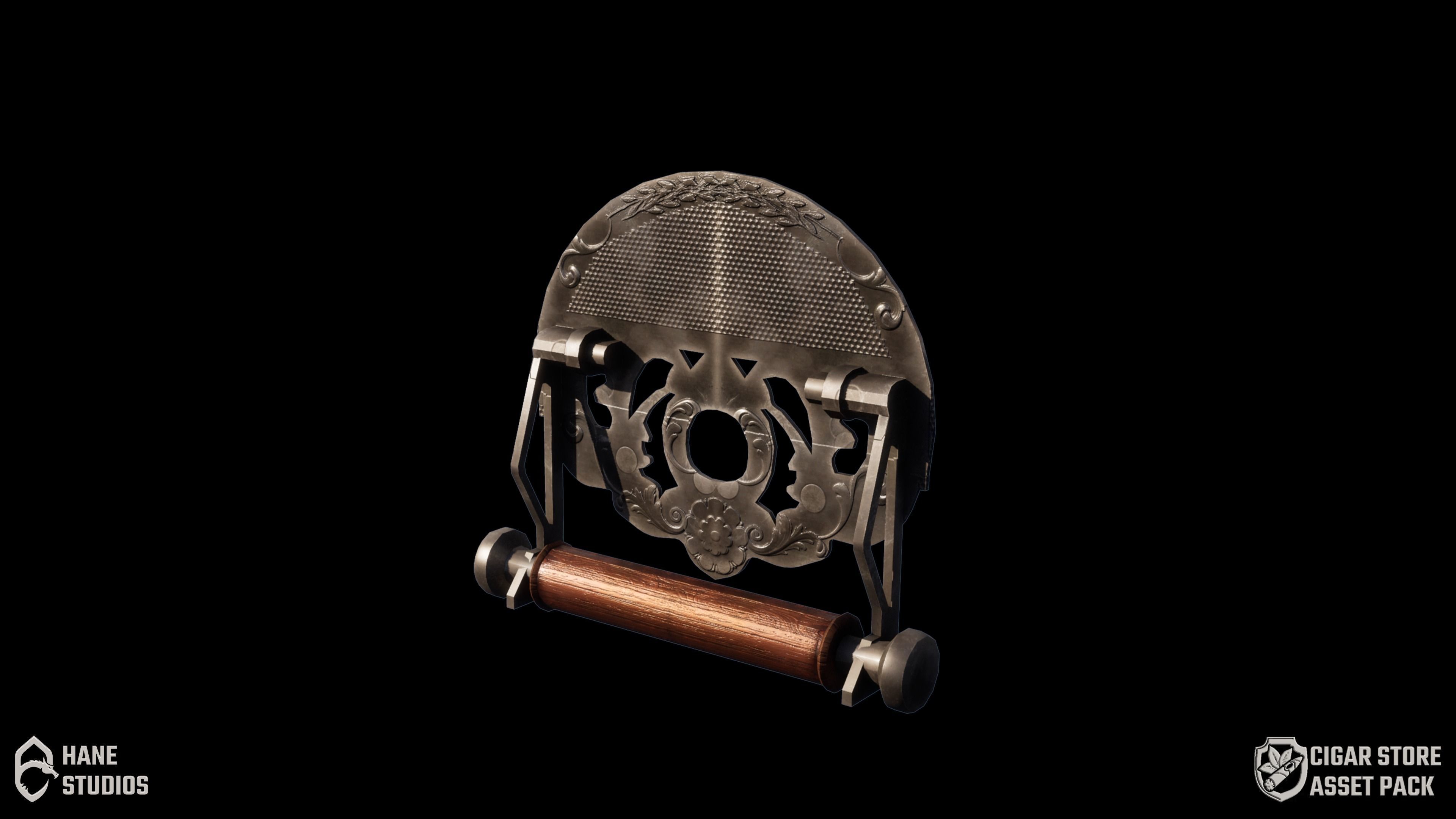 Cigar Store Pub Environment - Modular Pack - UE5 Low-poly 3D model_74