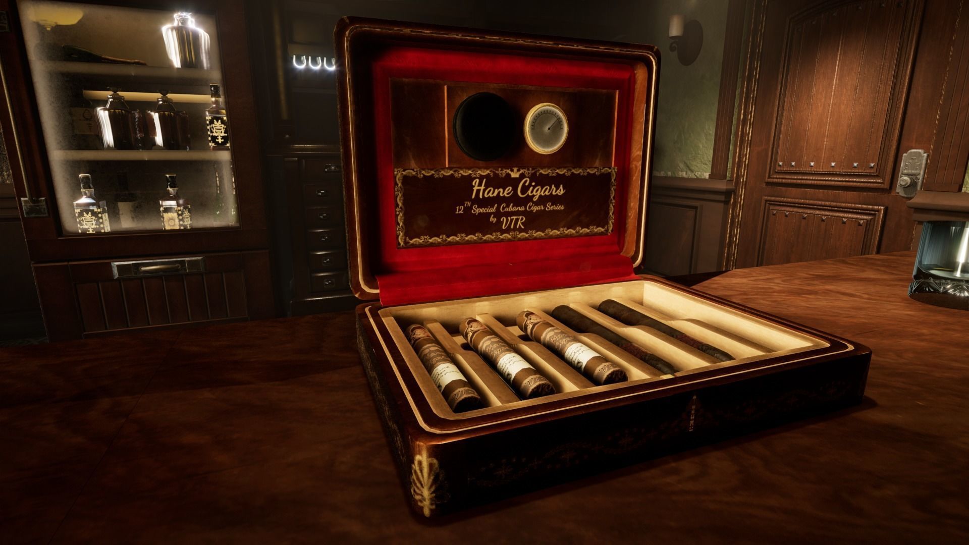 Cigar Store Pub Environment - Modular Pack - UE5 Low-poly 3D model_56