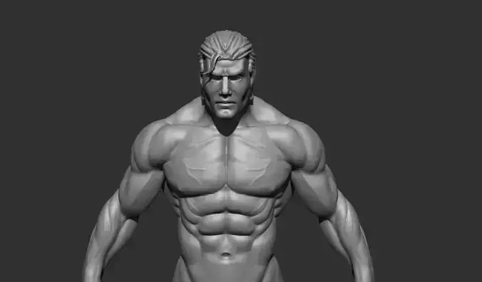 bodybuilder 3D print model 3D print model