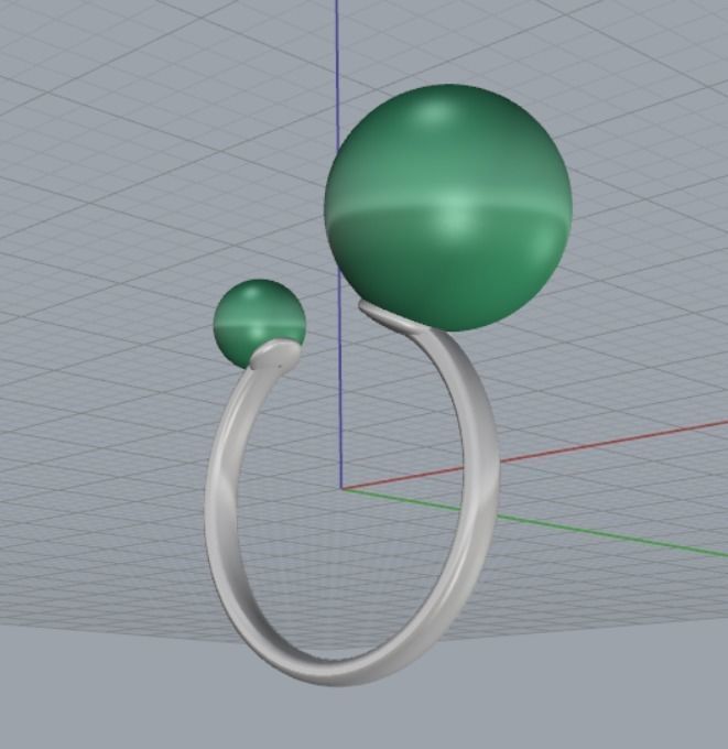 rings 3D print model_9