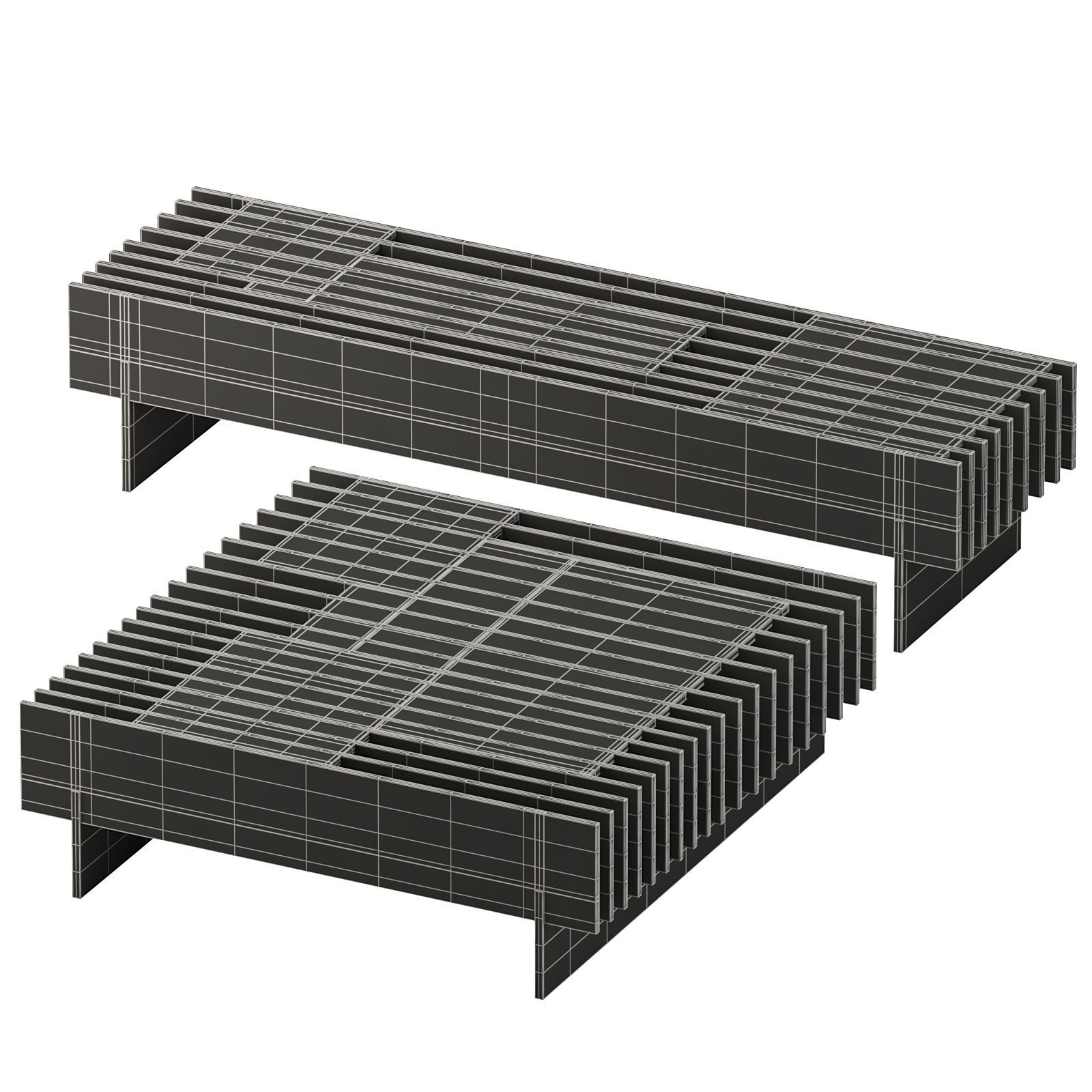 Fit coffe table  3D model_5