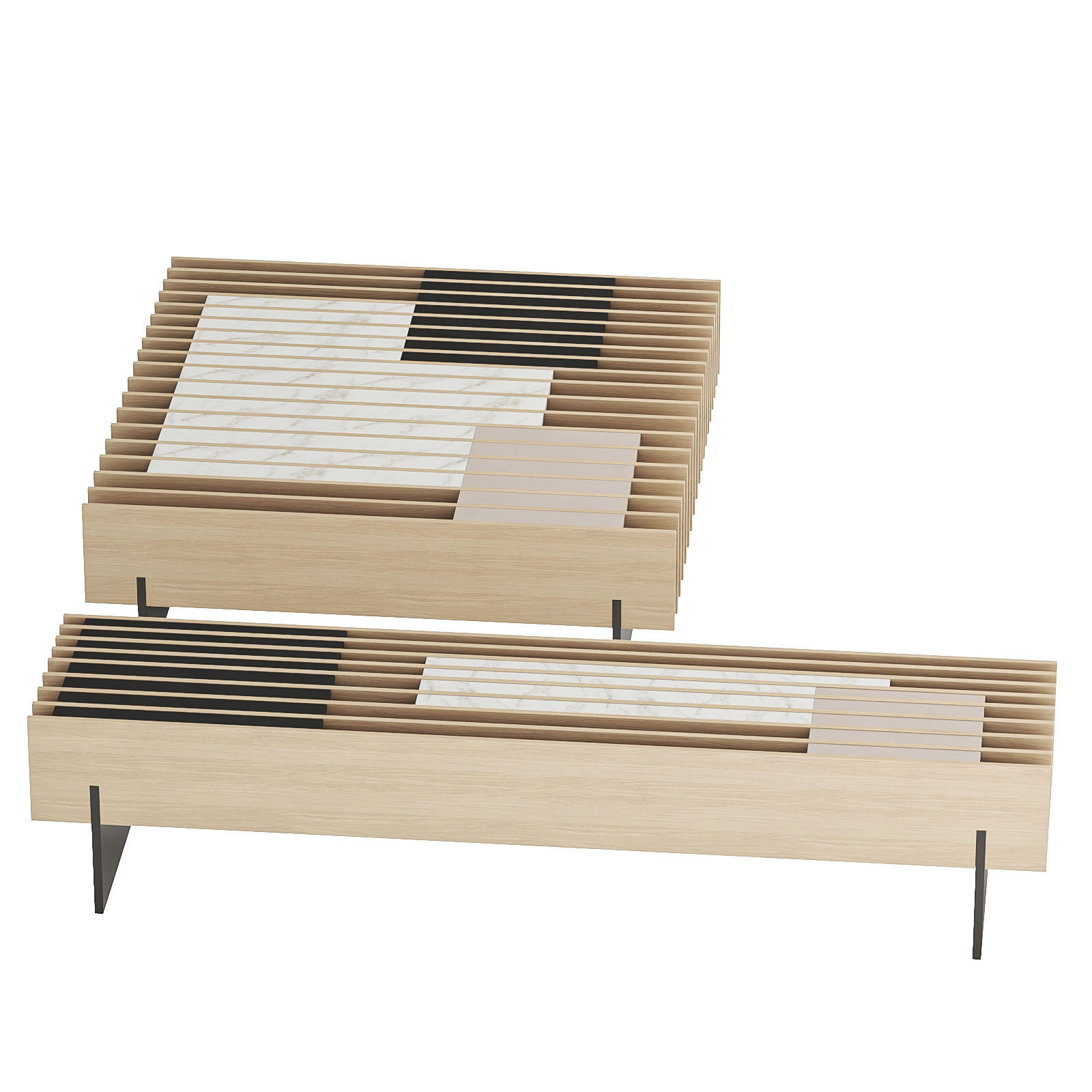 Fit coffe table  3D model_3