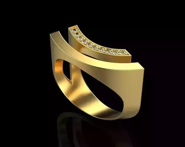 Ring with Diamonds N43