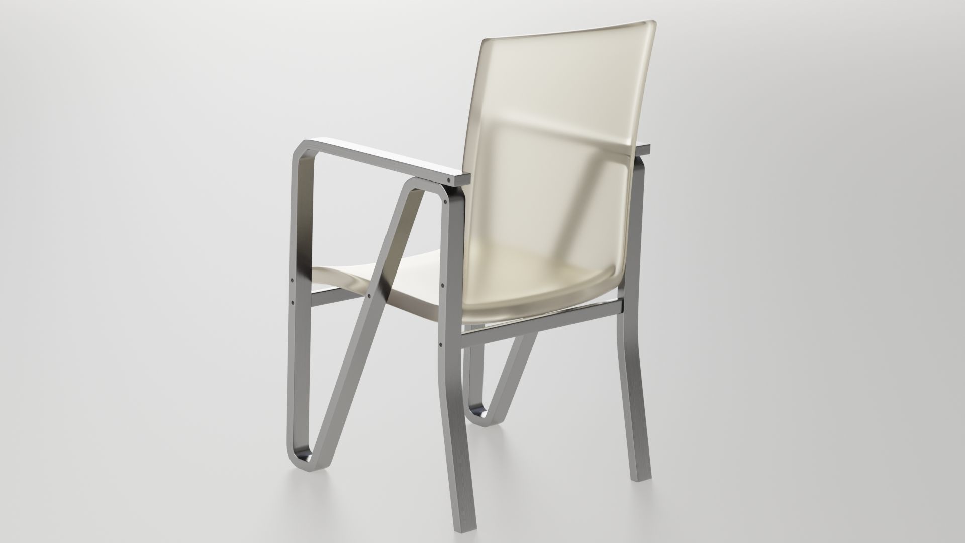 Living room table and chairs  -  N-Shape Concept Free 3D model_9