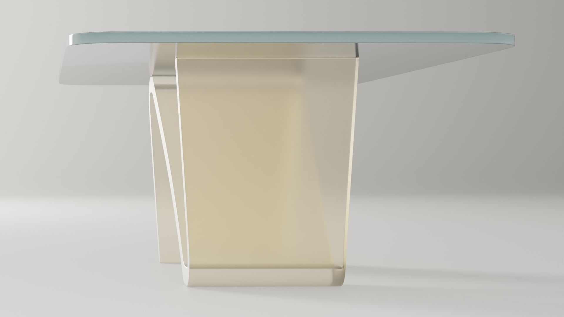 Living room table and chairs  -  N-Shape Concept Free 3D model_2