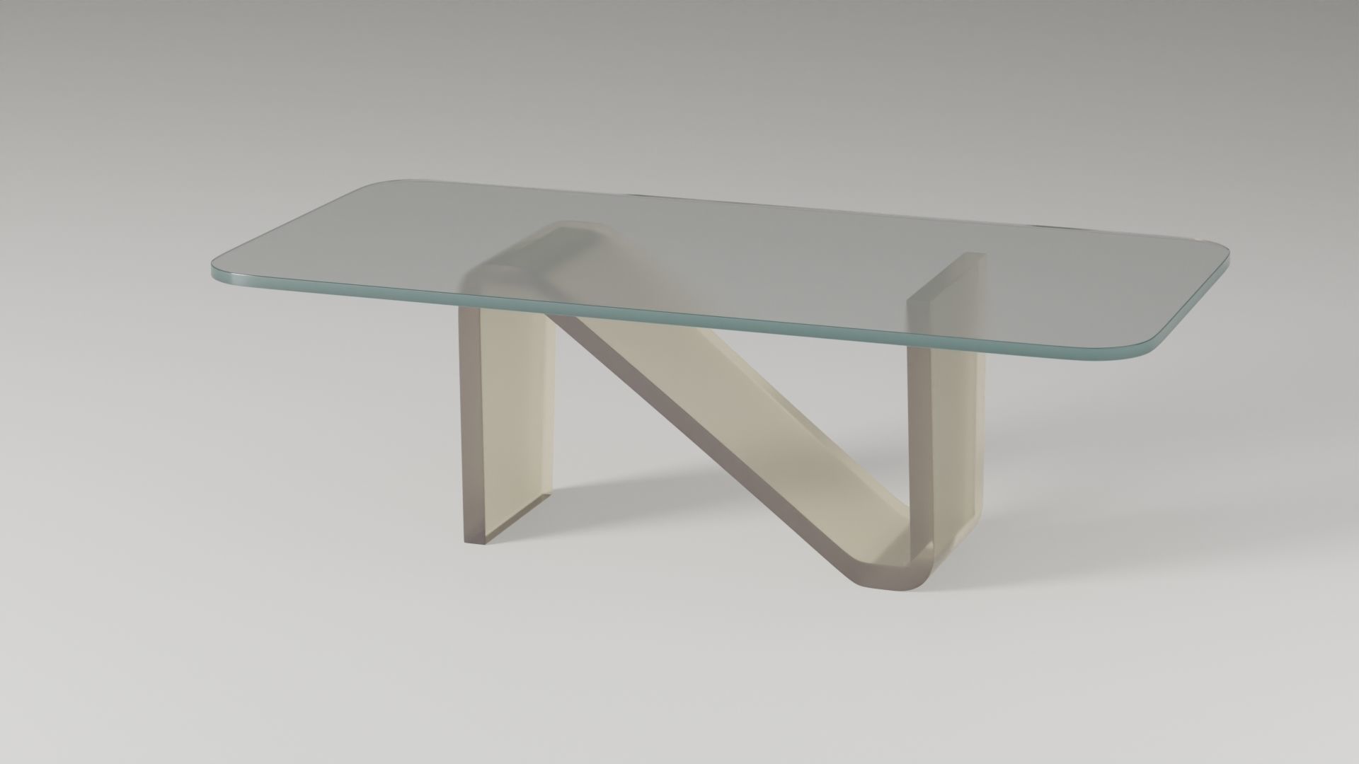 Living room table and chairs  -  N-Shape Concept Free 3D model_3