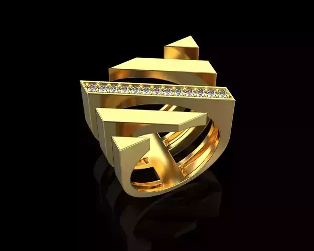 Ring with Diamonds N68