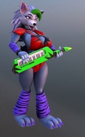Roxy Five Nights at Freddy s Security Breach SFW and NSFW 3D model_10