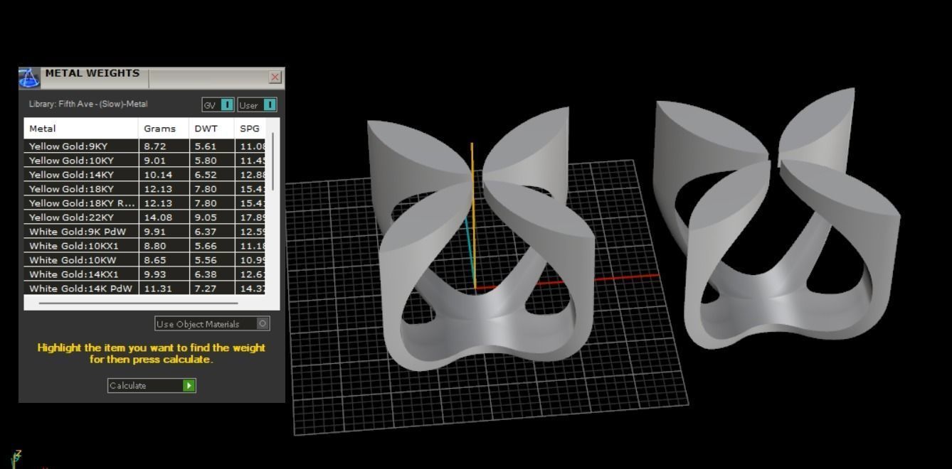 Abstract Ring N117 3D print model_8