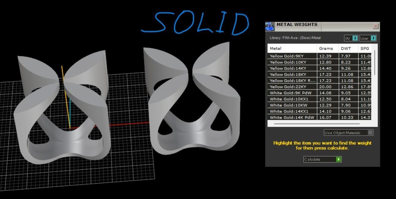 Abstract Ring N117 3D print model_9