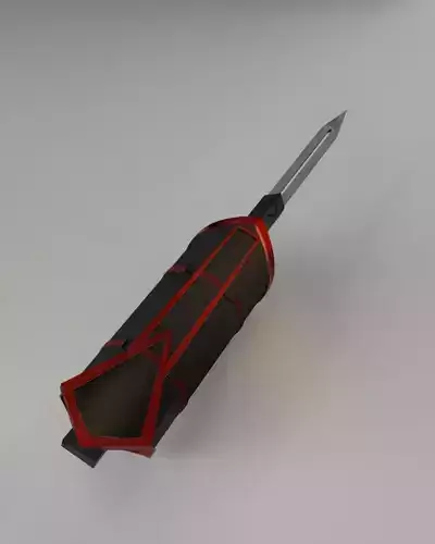 HiddenBlade Low-poly 3D model