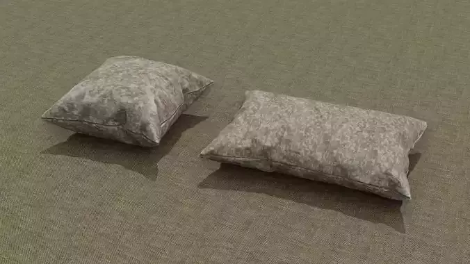 Pillow 3D models