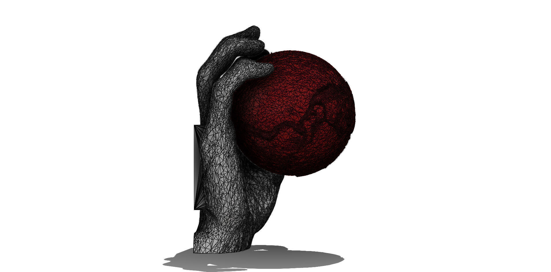 Terra na Mao Earth on Hand 3D print model_8