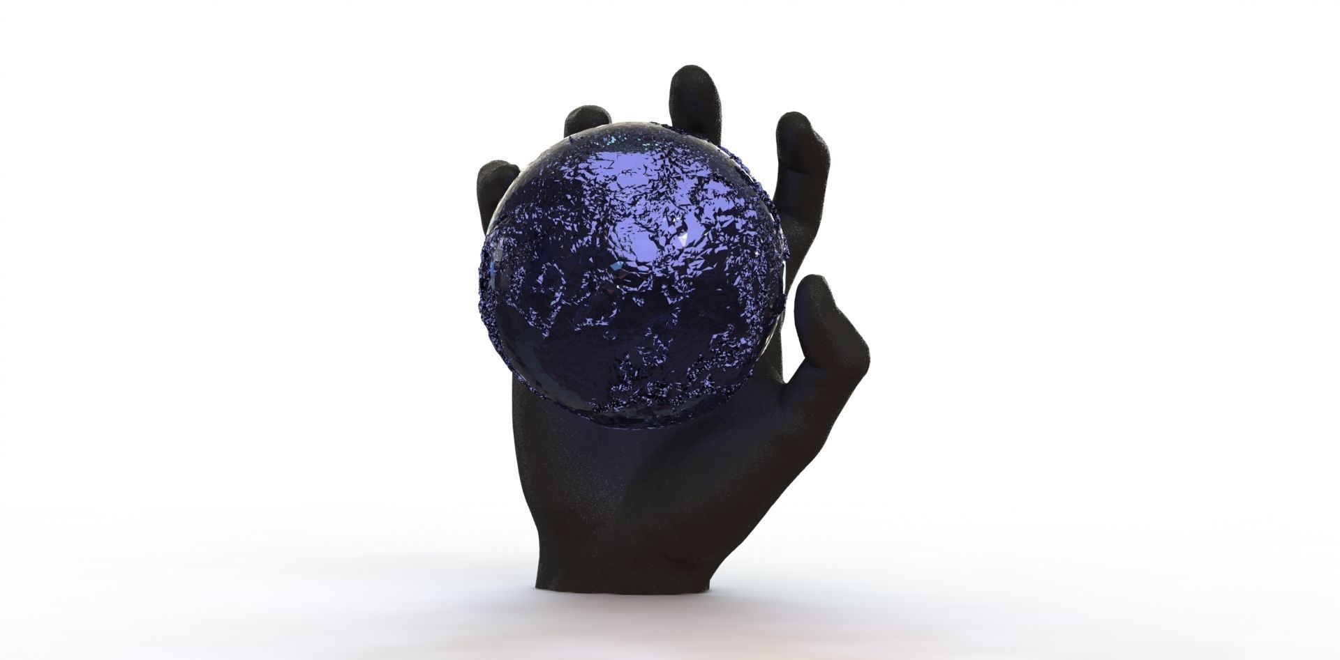 Terra na Mao Earth on Hand 3D print model_27