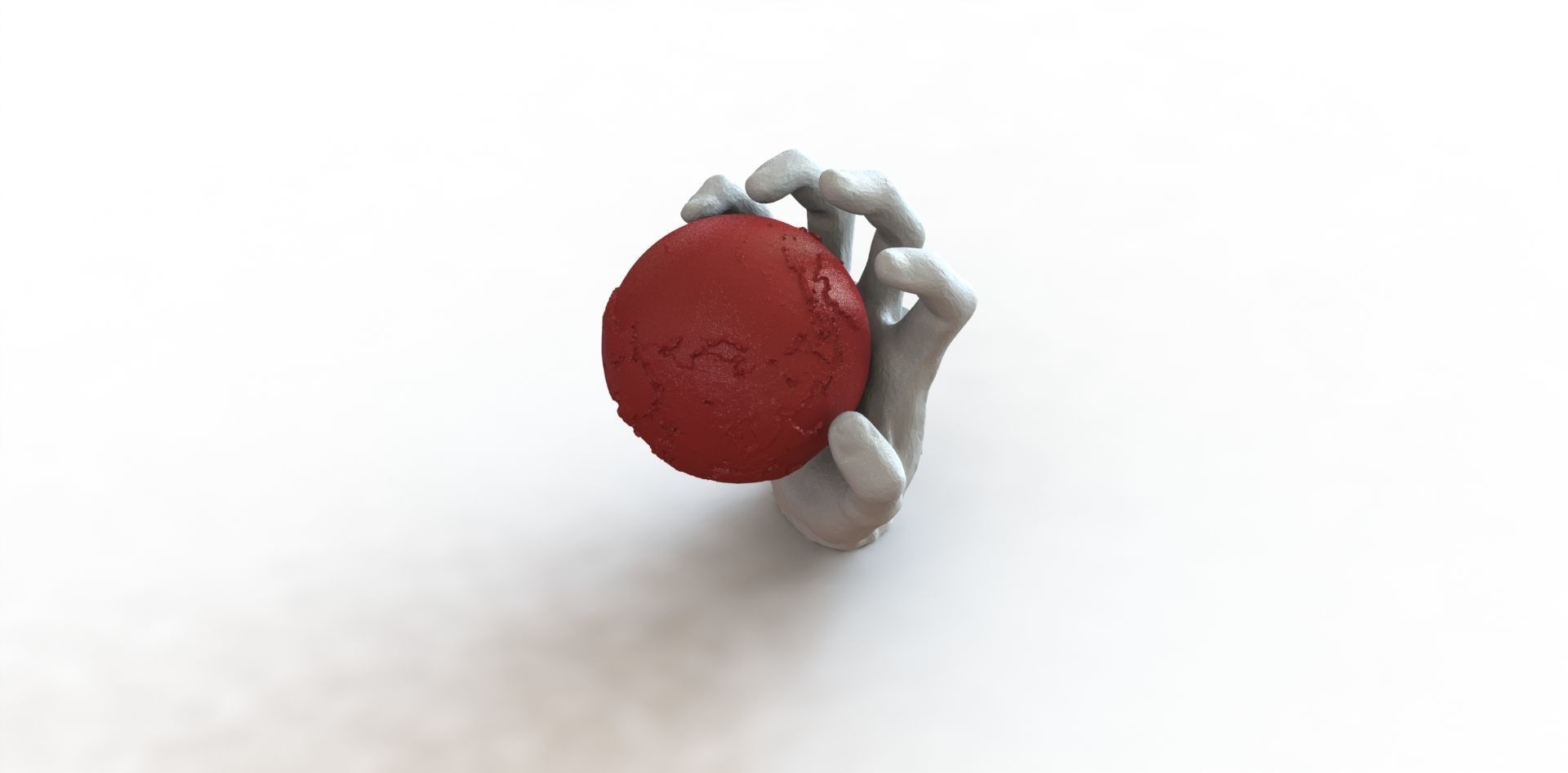 Terra na Mao Earth on Hand 3D print model_3