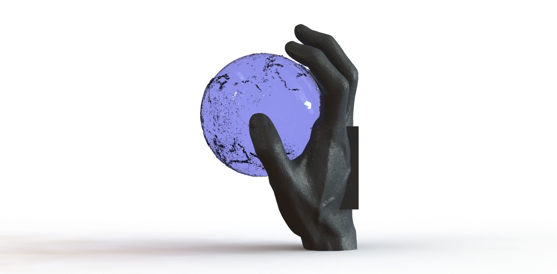 Terra na Mao Earth on Hand 3D print model_29