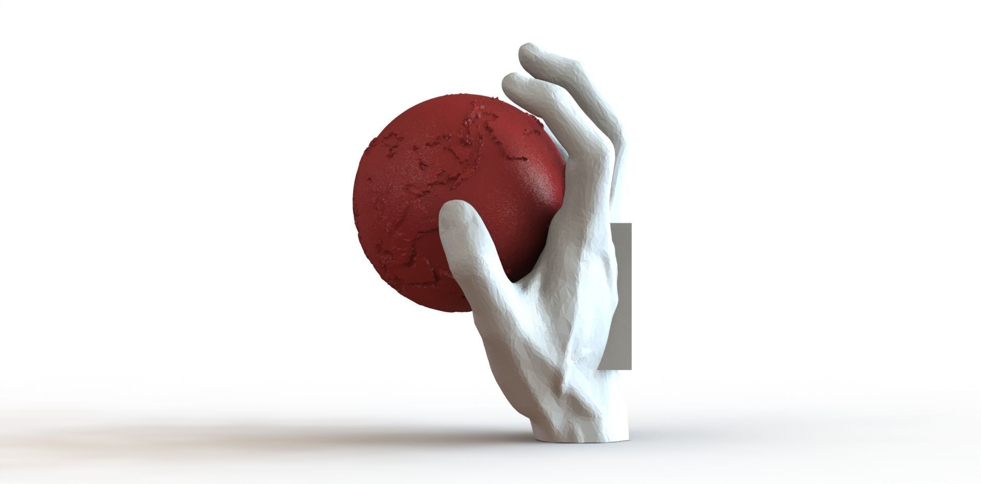 Terra na Mao Earth on Hand 3D print model_13