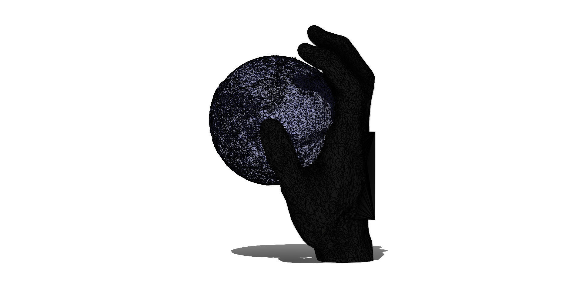 Terra na Mao Earth on Hand 3D print model_28