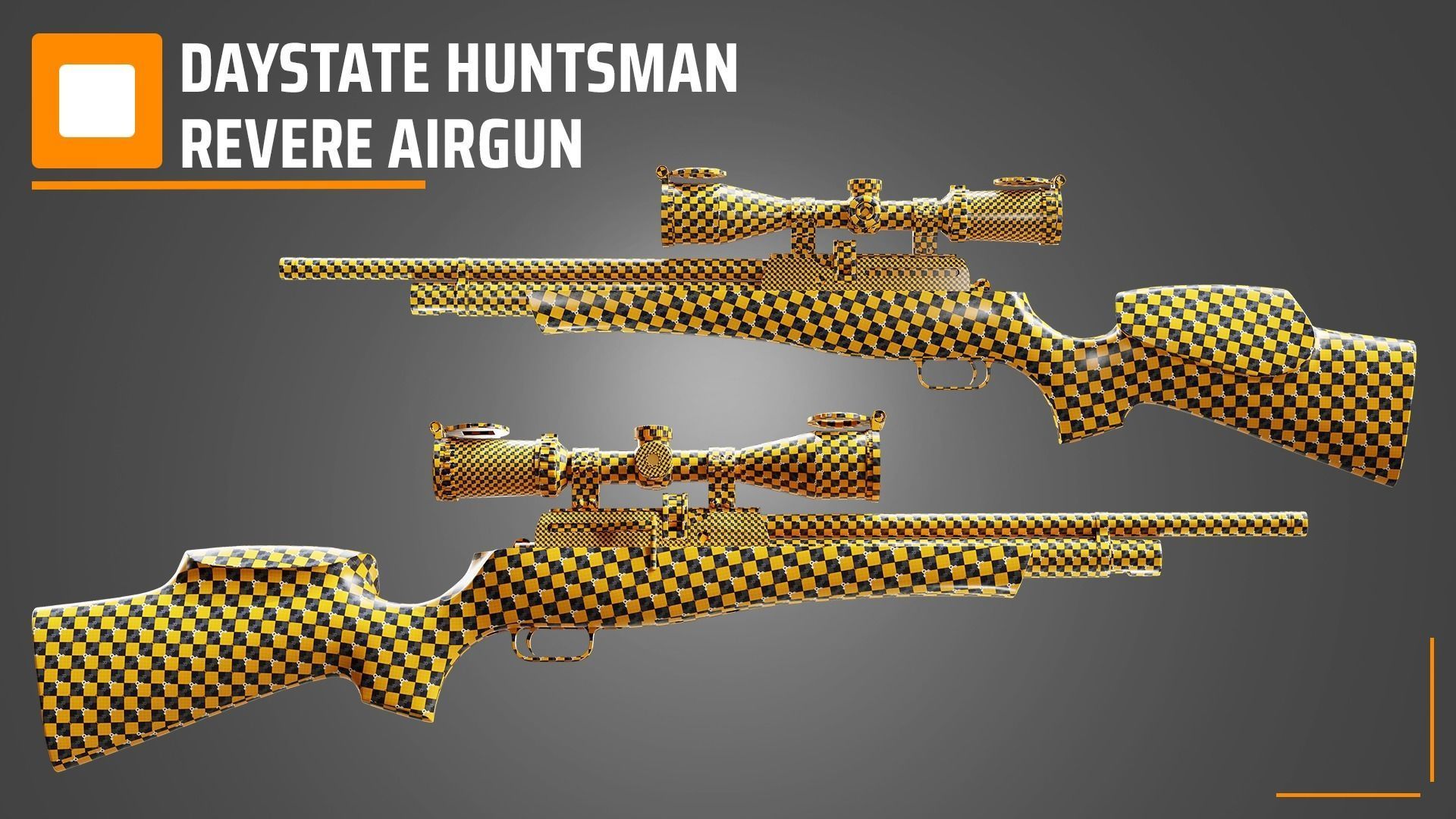 Daystate Huntsman Revere Airgun 3D model_6