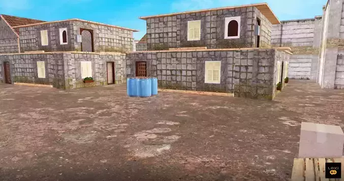 Abandoned City Environment - FPS Unity3D Game Ready Map