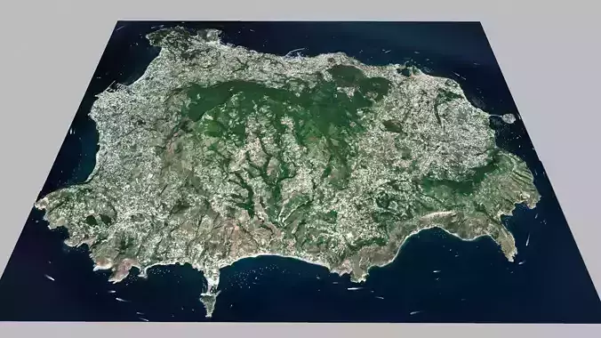 Ischia volcanic island Tyrrhenian Sea