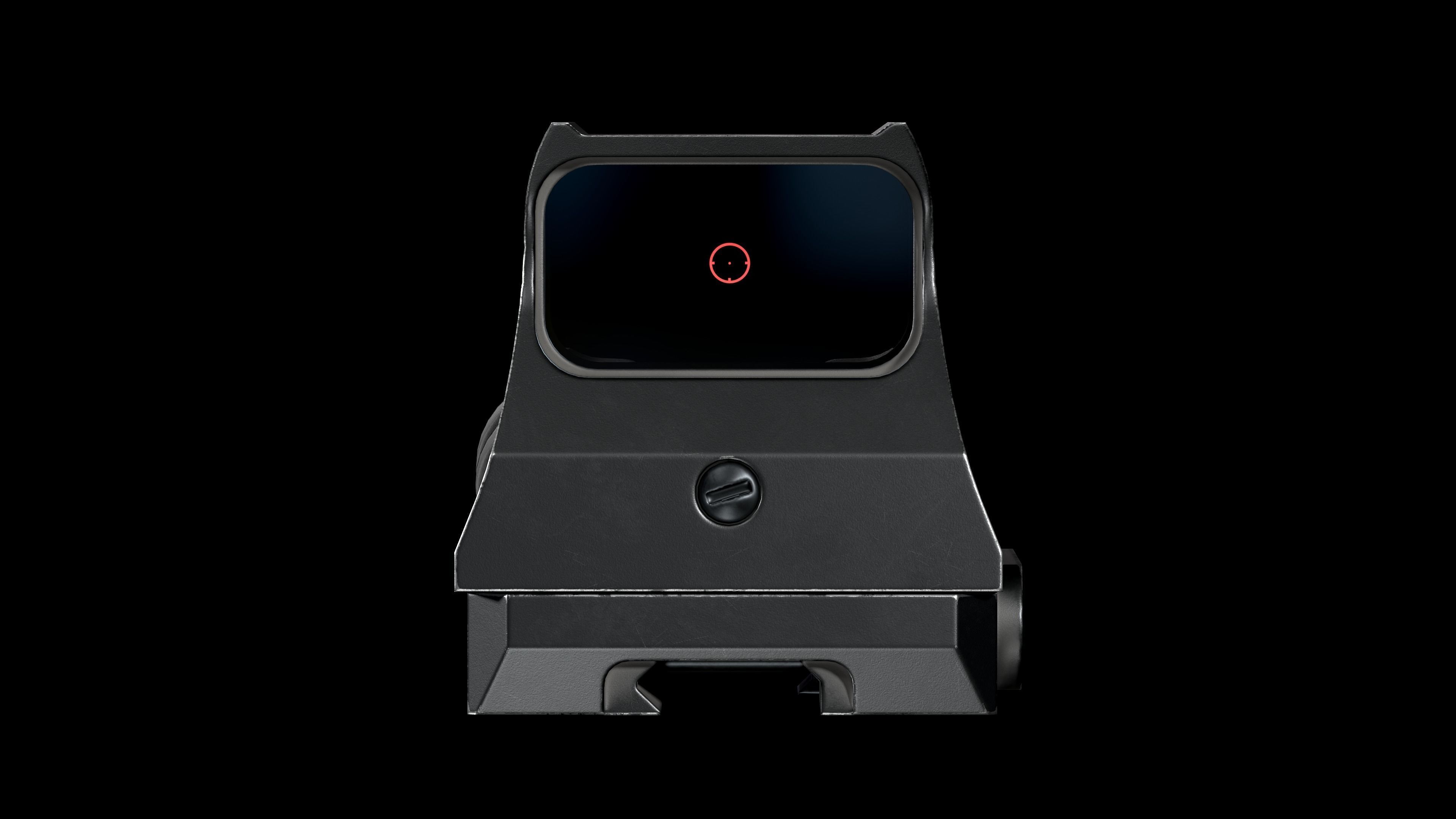 Specter Holographic Combat Optics by ELCAN Low-poly 3D model_11