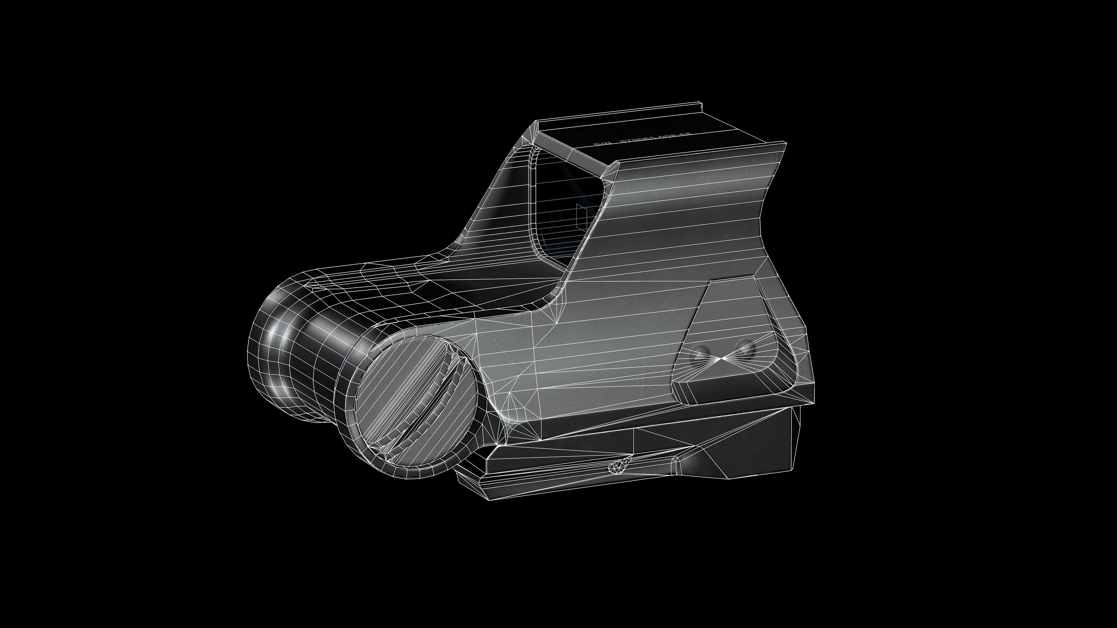 Specter Holographic Combat Optics by ELCAN Low-poly 3D model_19