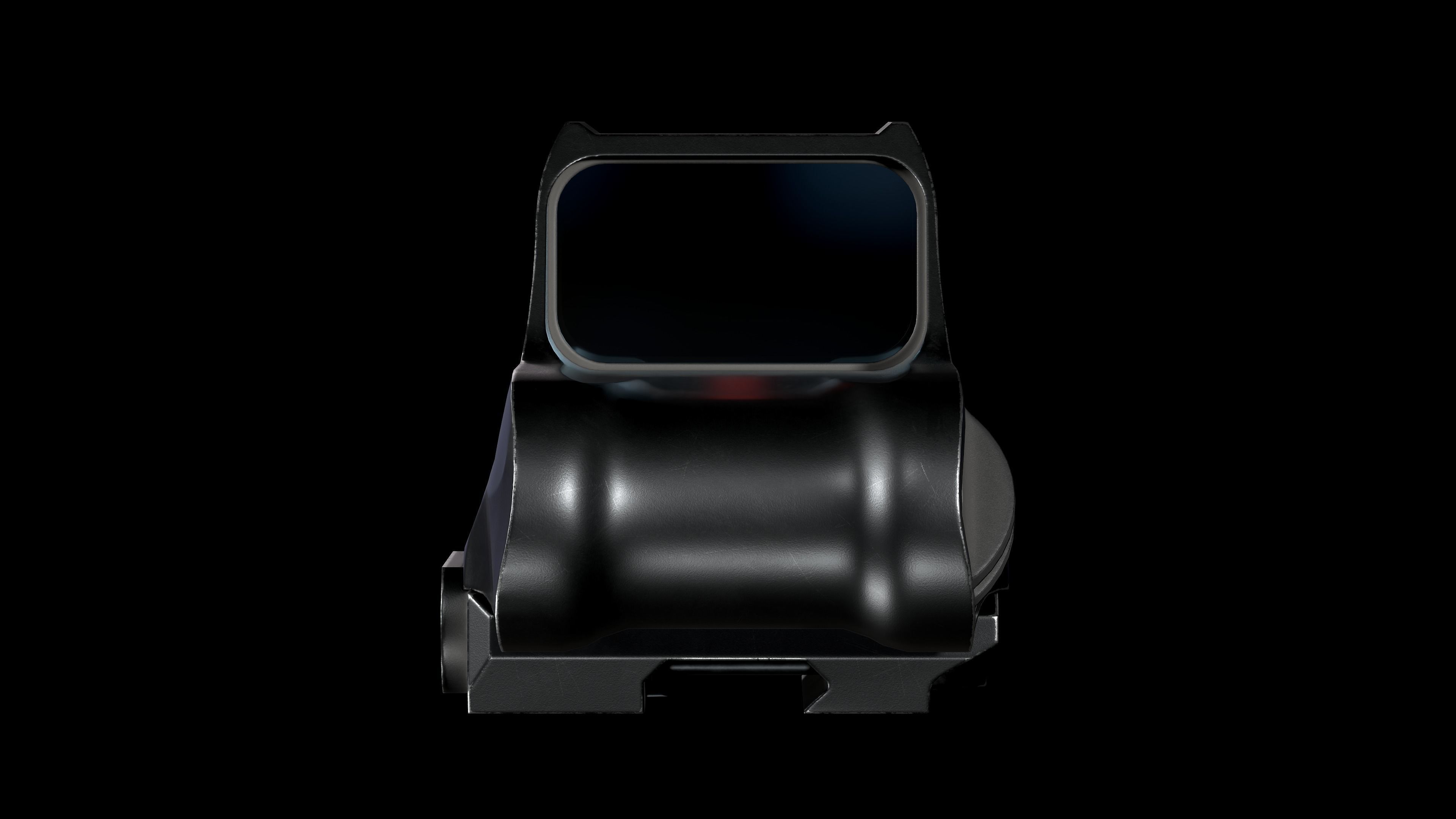 Specter Holographic Combat Optics by ELCAN Low-poly 3D model_10