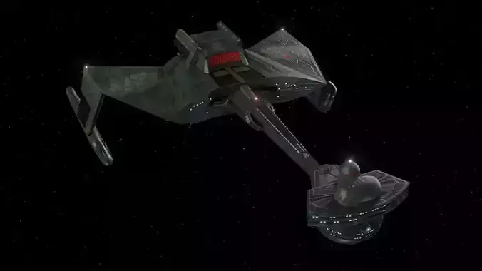 Kling K-Tinga Battlecruiser from Star Trek