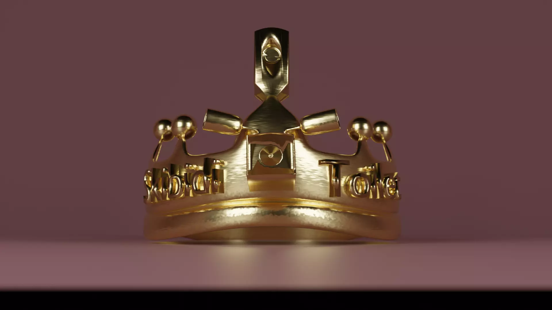 Skibidi Toilet Crown 3D print model
