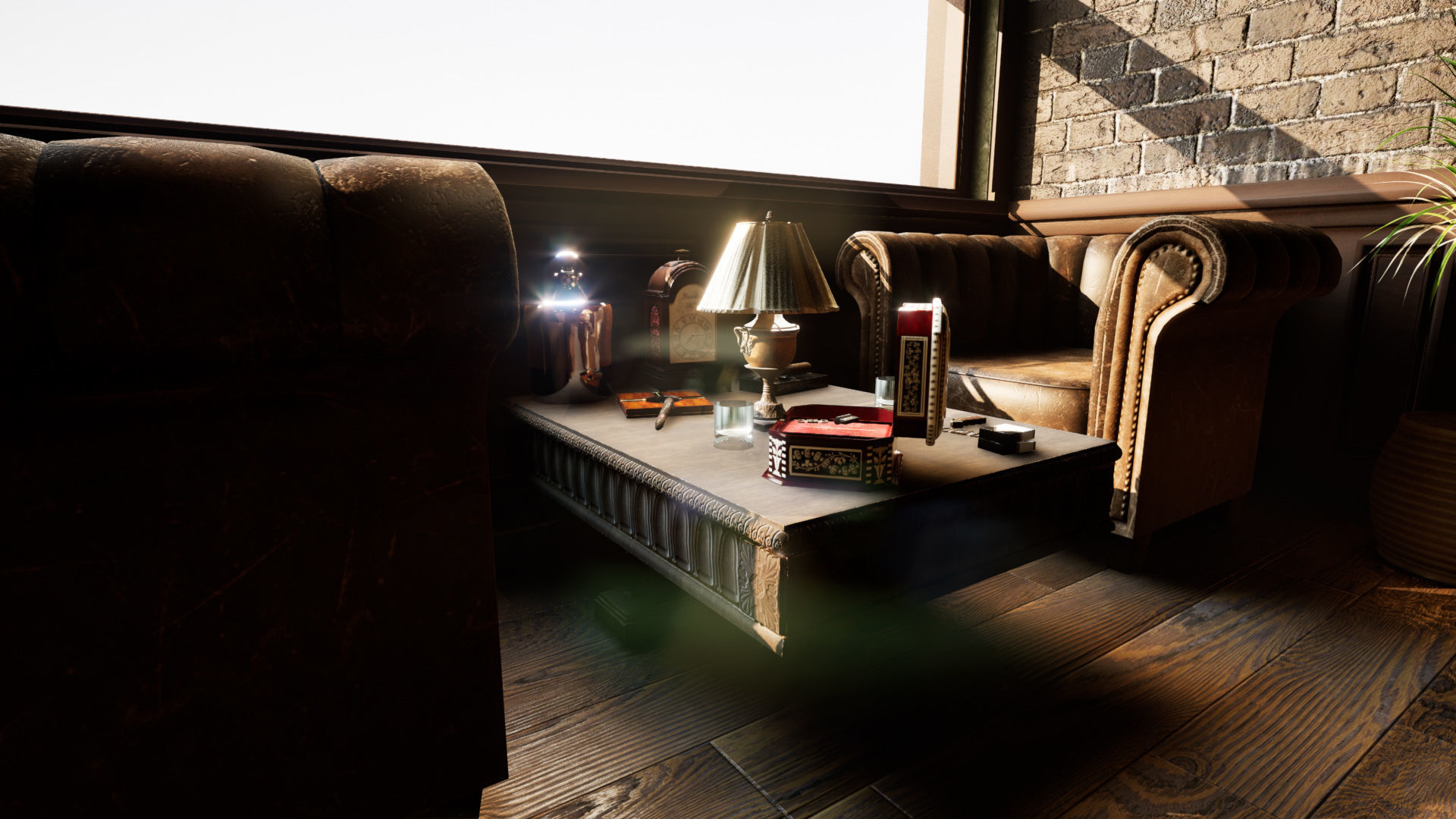 Cigar Store Pub Environment - Asset Pack 3D Model Collection_40
